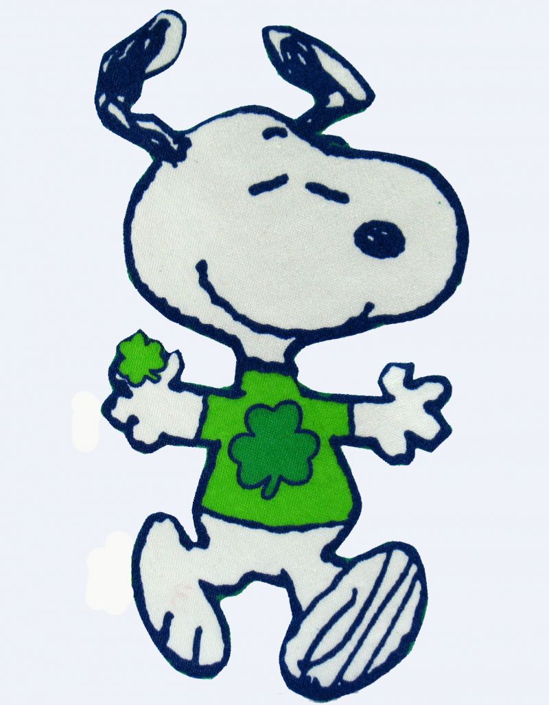 Snoopy St Patrick S Day Patch Snoopn4pnuts