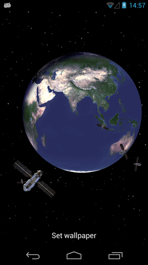 Pla Earth 3d Live Wallpaper Android