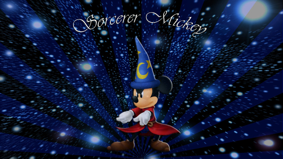 Fantasia Sorcerer Mickey Wallpaper By Jaateher Fan Art