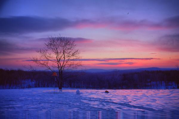 The Form Below To Delete This West Virginia Winter Sunset Photograph