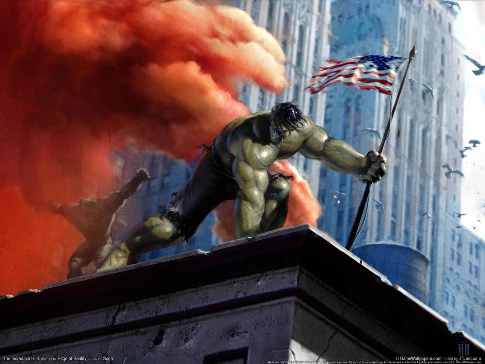 The Ncredible Hulk Wallpaper Wide HD