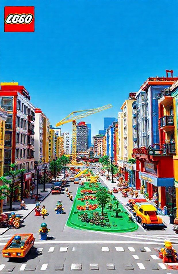 Lego City Wallpaper