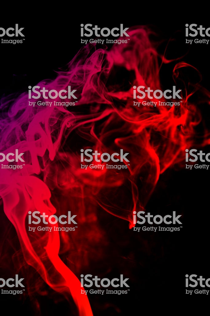 Background Red And Purple Smoke On Black Background Evil Stock
