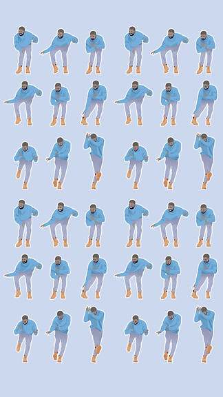 Drake Hotline Bling Dance iPhone Plus Wallpaper