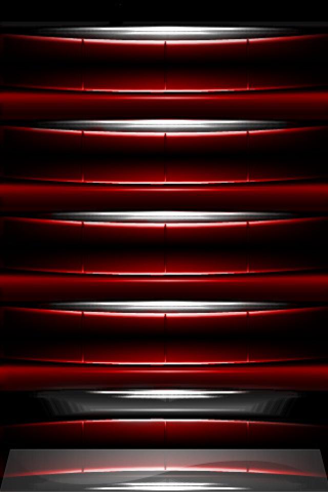Free download Red And Black Shelf abstract wallpaper for iPhone
