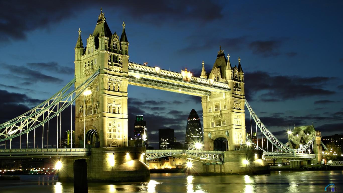 Wallpaper Tower Bridge At Night London England X