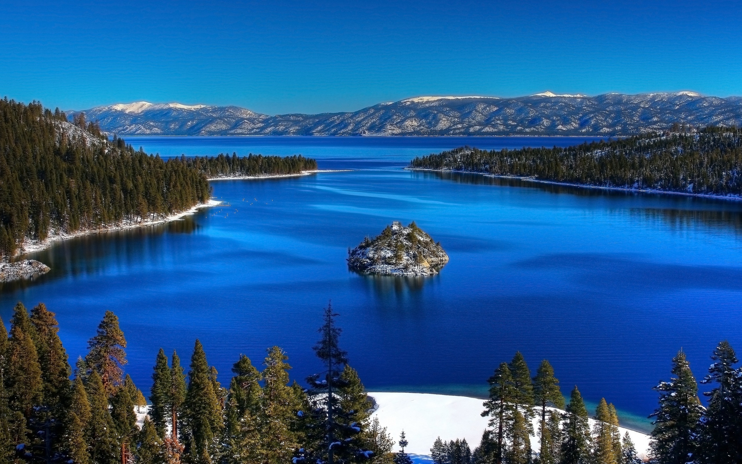 Lake Tahoe HD Wallpaper Background Image
