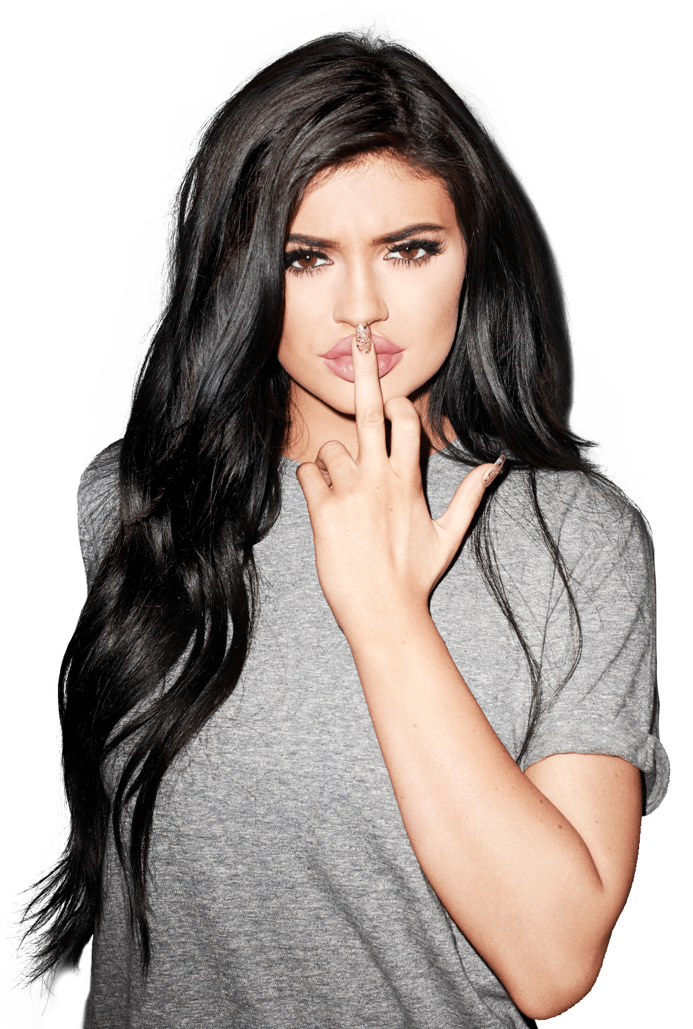 Kylie Jenner Silence Transparent Png Stickpng