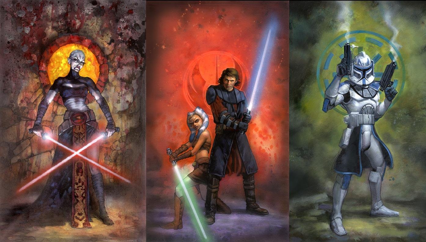 Star Wars Clone Wars Wallpaper by masterbarkeep 1394x792