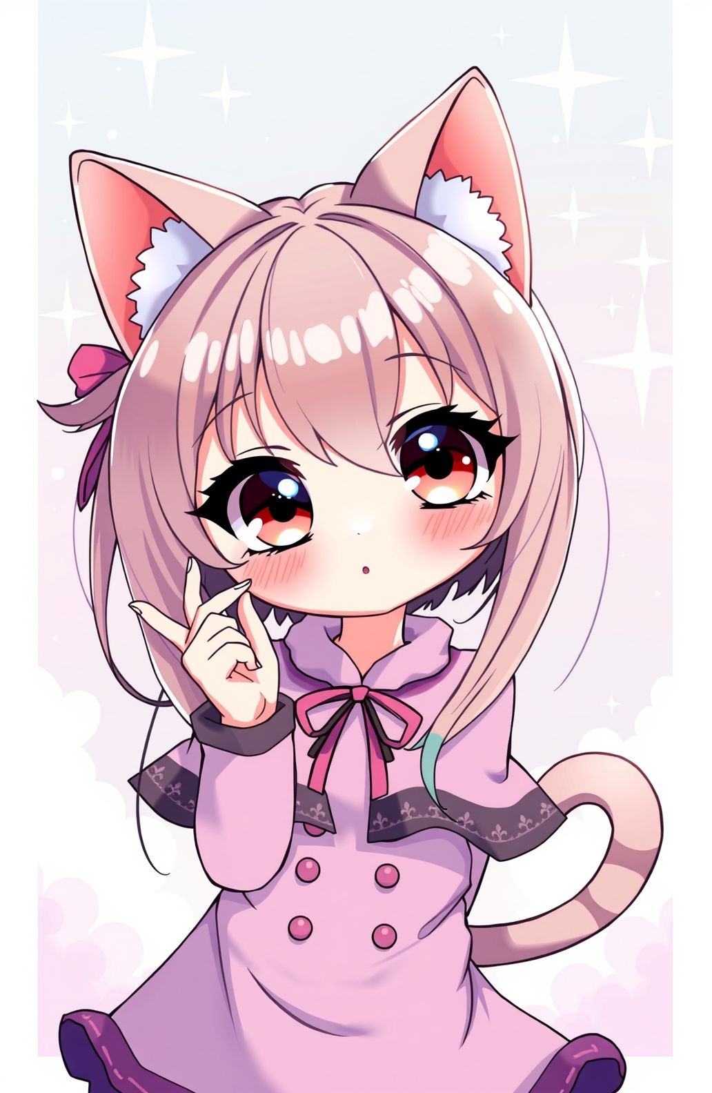 Anime Cat Girl Wallpaper
