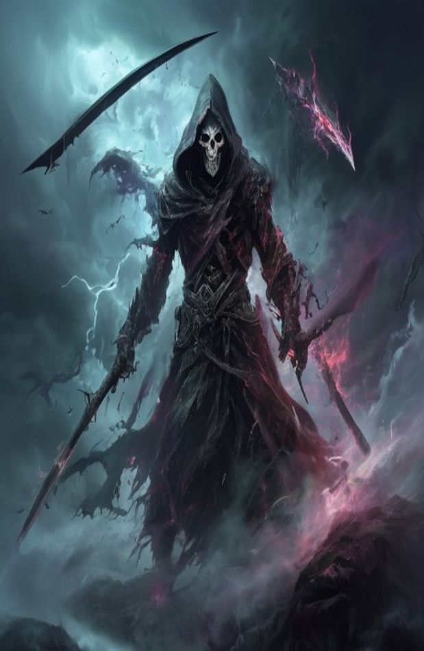 Badass Grim Reaper Wallpaper