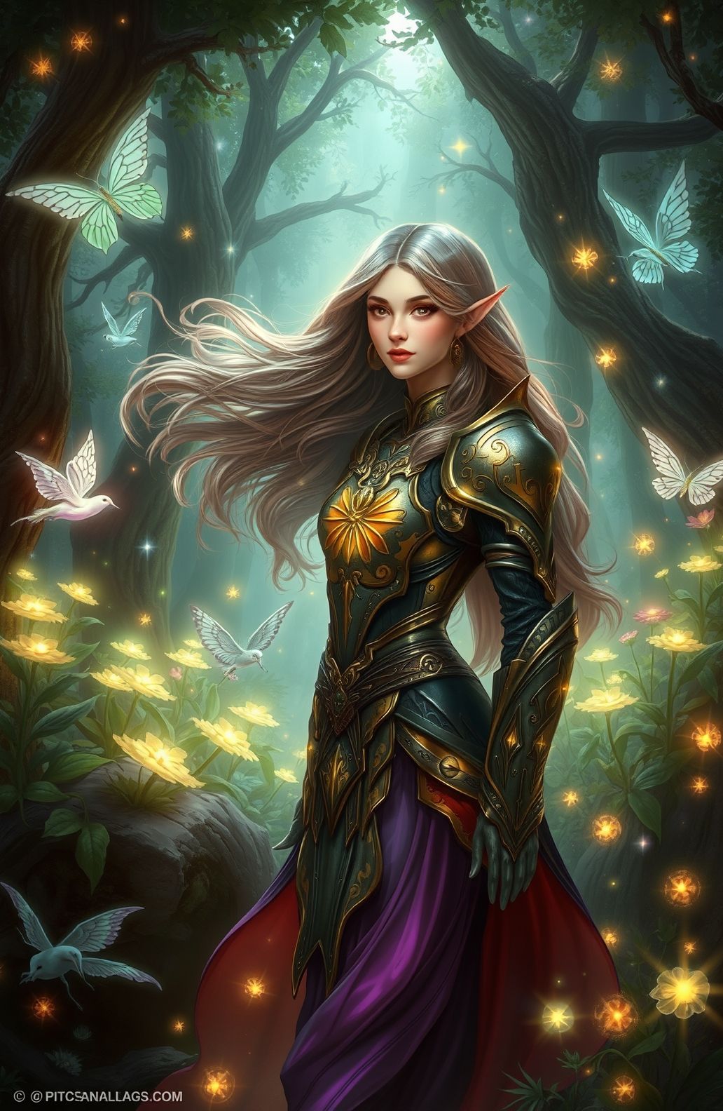 Female Fantasy Art Wallpaper