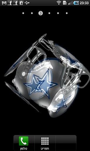 Cowboys 3d Cube Live Wallpaper For Android By Ox2team