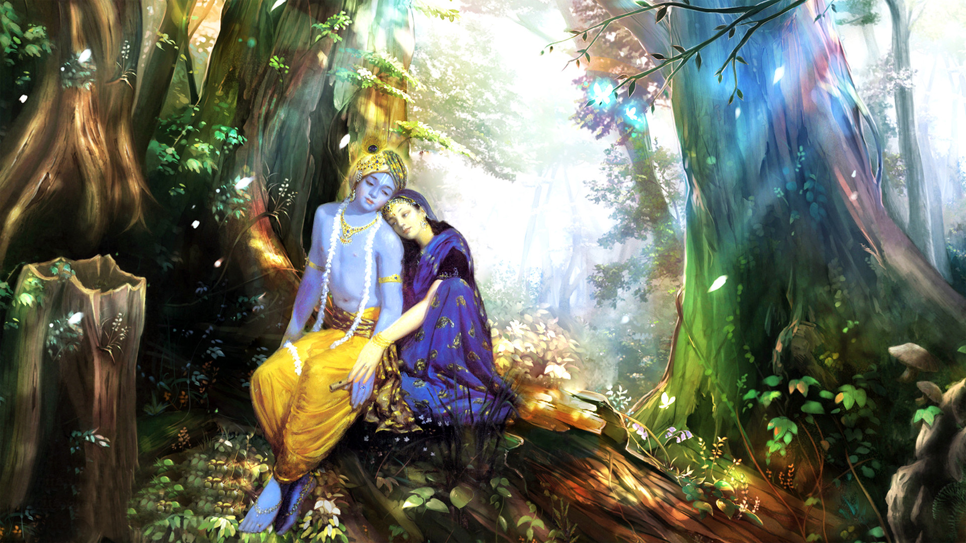 Radha Krishna HD Wallpaper