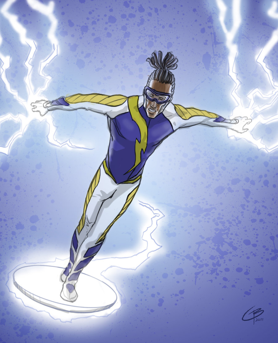 Static Shock Redesign By Tiguybou