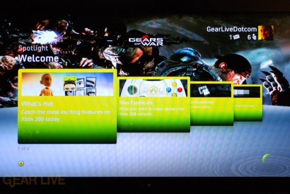 New Xbox Experience Dashboard Setup Image