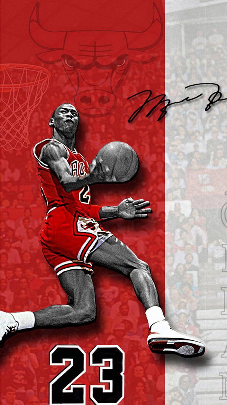 Michael Jordan iPhone Wallpaper On