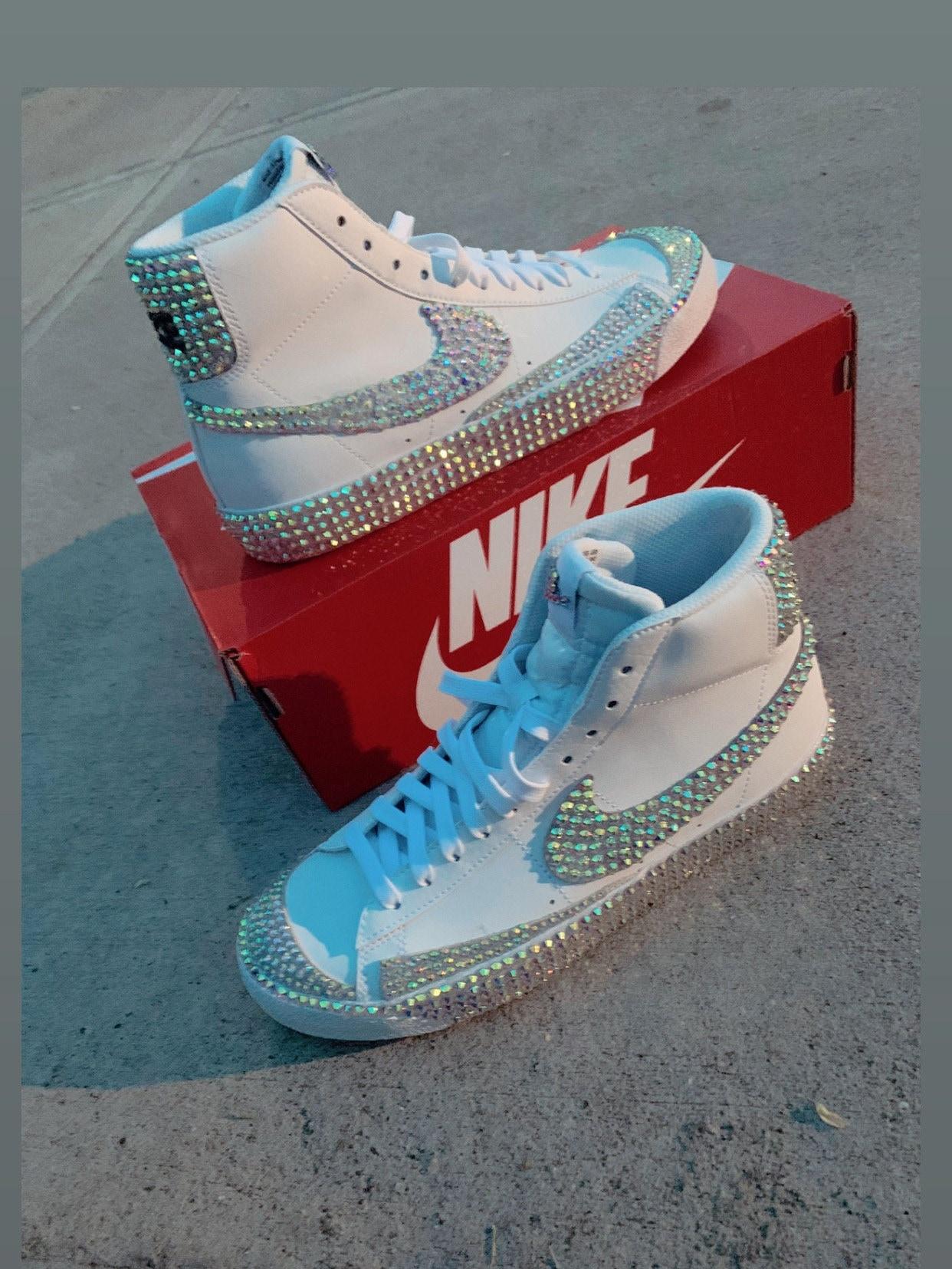 🔥 Free download Custom Bling Blazers Sneakers Etsy [1242x1656] for your ...