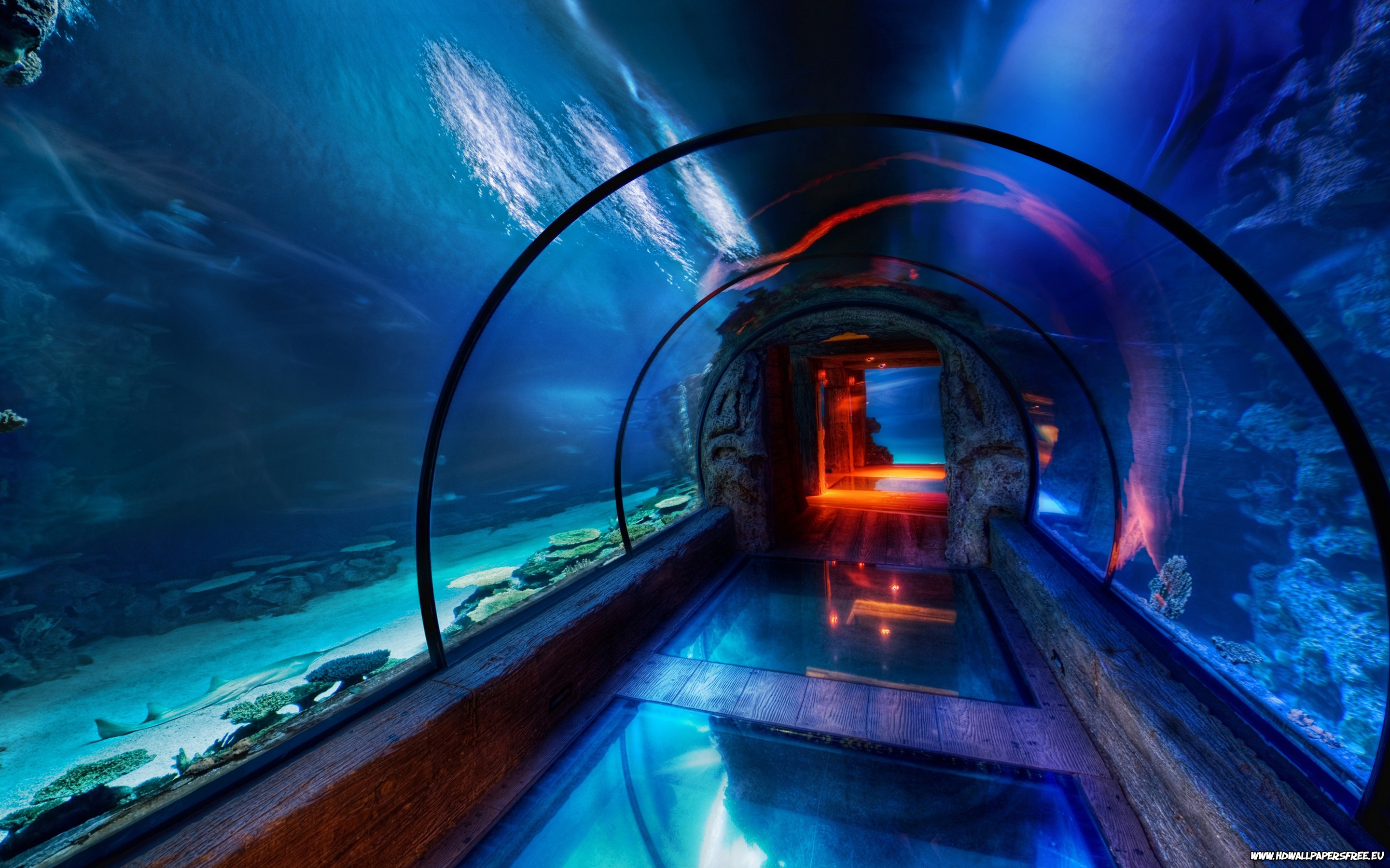 Las Vegas Passage Underwater Wallpaper Desktop