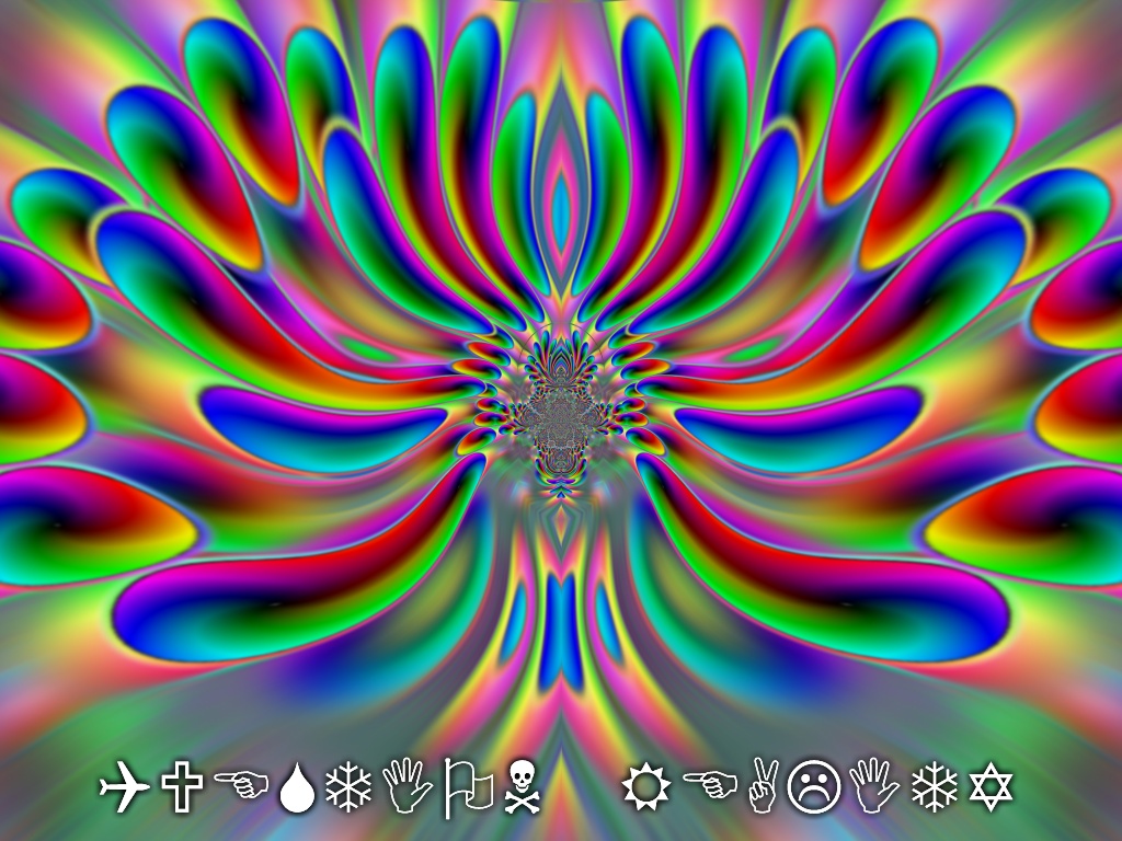 Trippy Weed Desktop Background Wallpaper Psychedelic