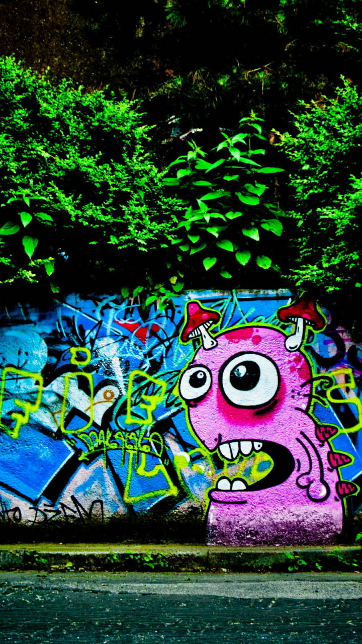 Graffiti iPhone Wallpaper