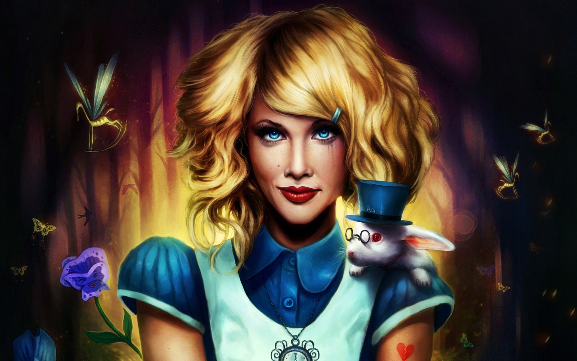 Alice In Wonderland HD Wallpaper