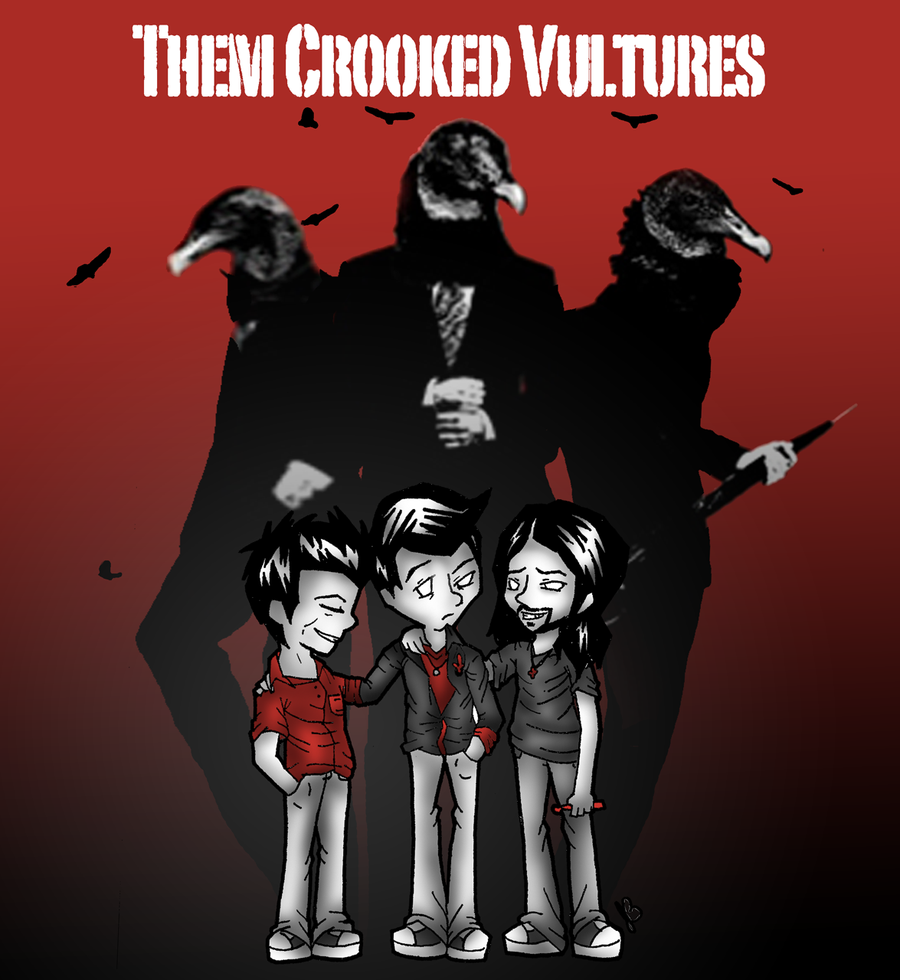 Them Crooked Vultures T Shirt By Sweeneyluva