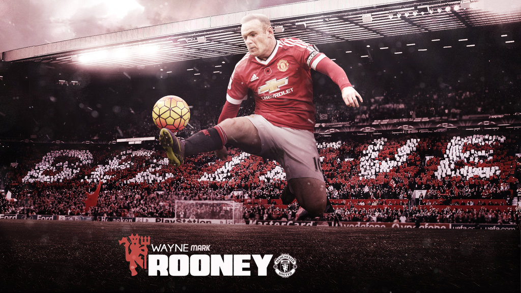 Wayne Rooney 201516 Wallpaper by RakaGFX 1024x576