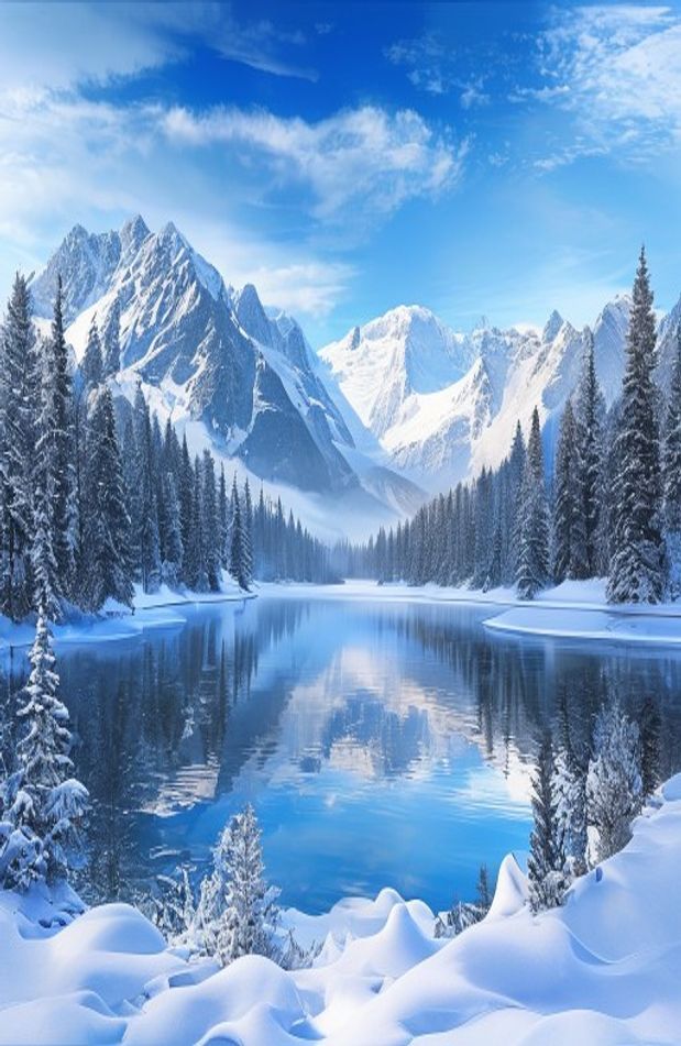 Winter Mountain Wallpaper