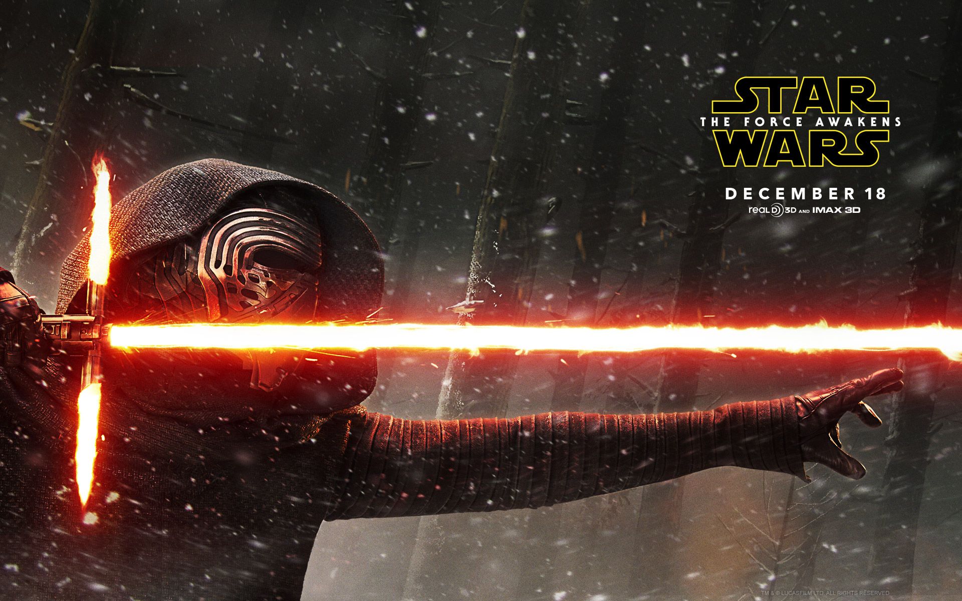  as Kylo Ren Star Wars The Force Awakens Live HD Wallpapers