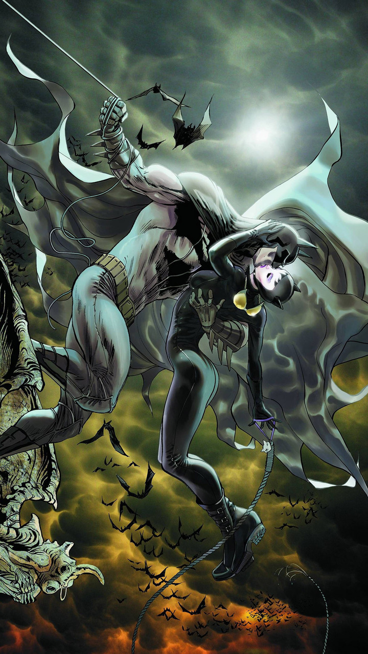 Batman And Catwoman Mobile Wallpaper
