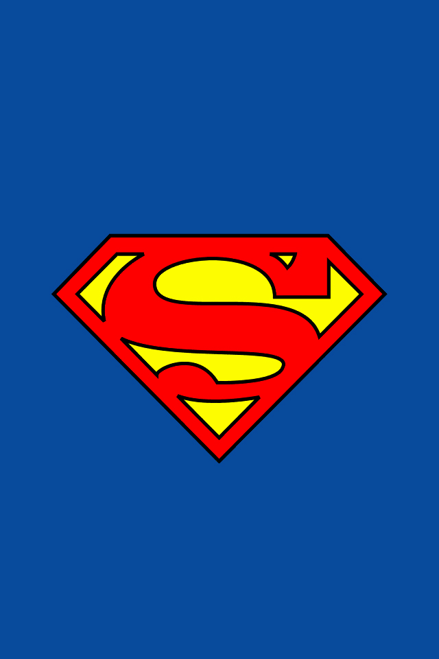 Pin Superman Logo Wallpapers 640x960