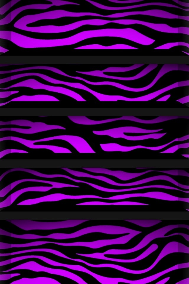 Purple Zebra Print Wallpaper Pretty iPhone