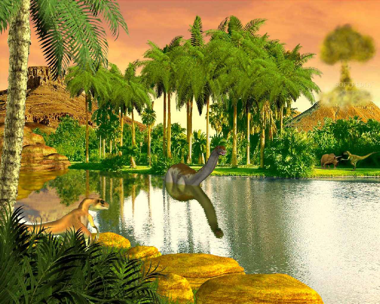  on your computer screen by Dinosaur Valley   Animated Wallpaper