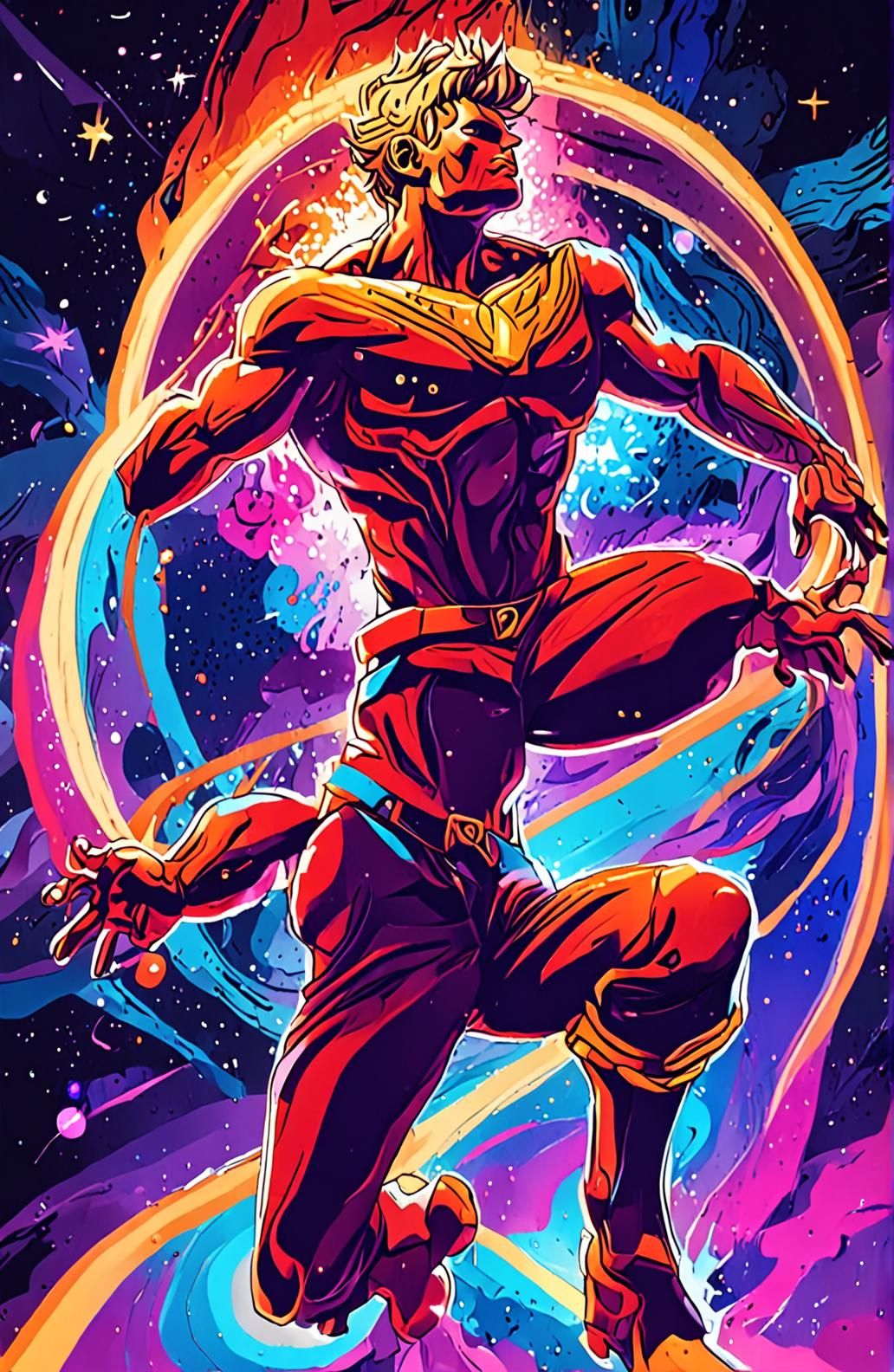 Cosmic Garou Wallpaper