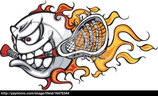 Lacrosse Wallpaper iPhone Flaming Ball Face