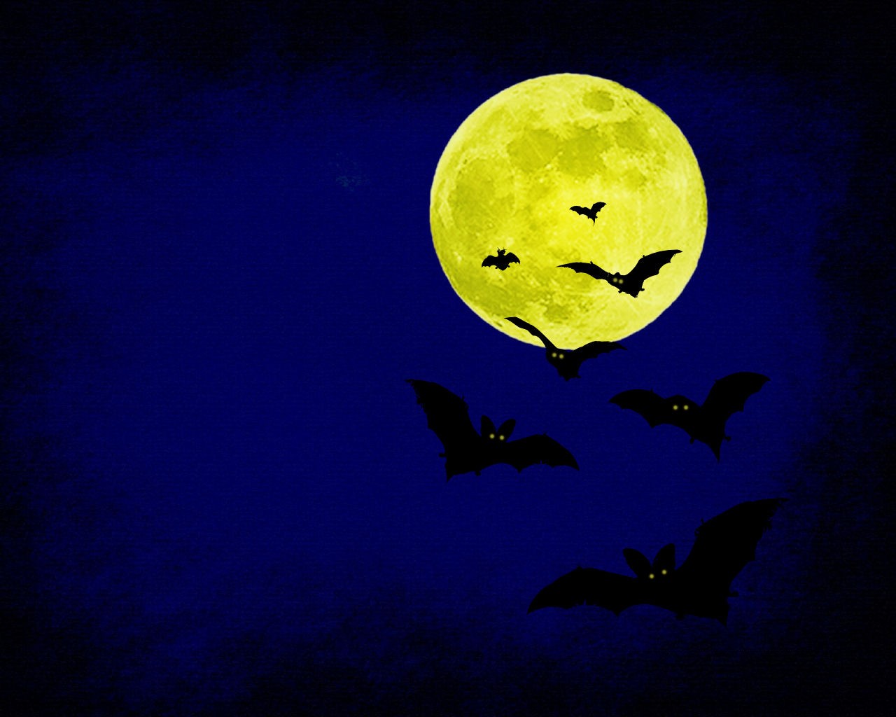 Scary Halloween Bats HD Wallpaper