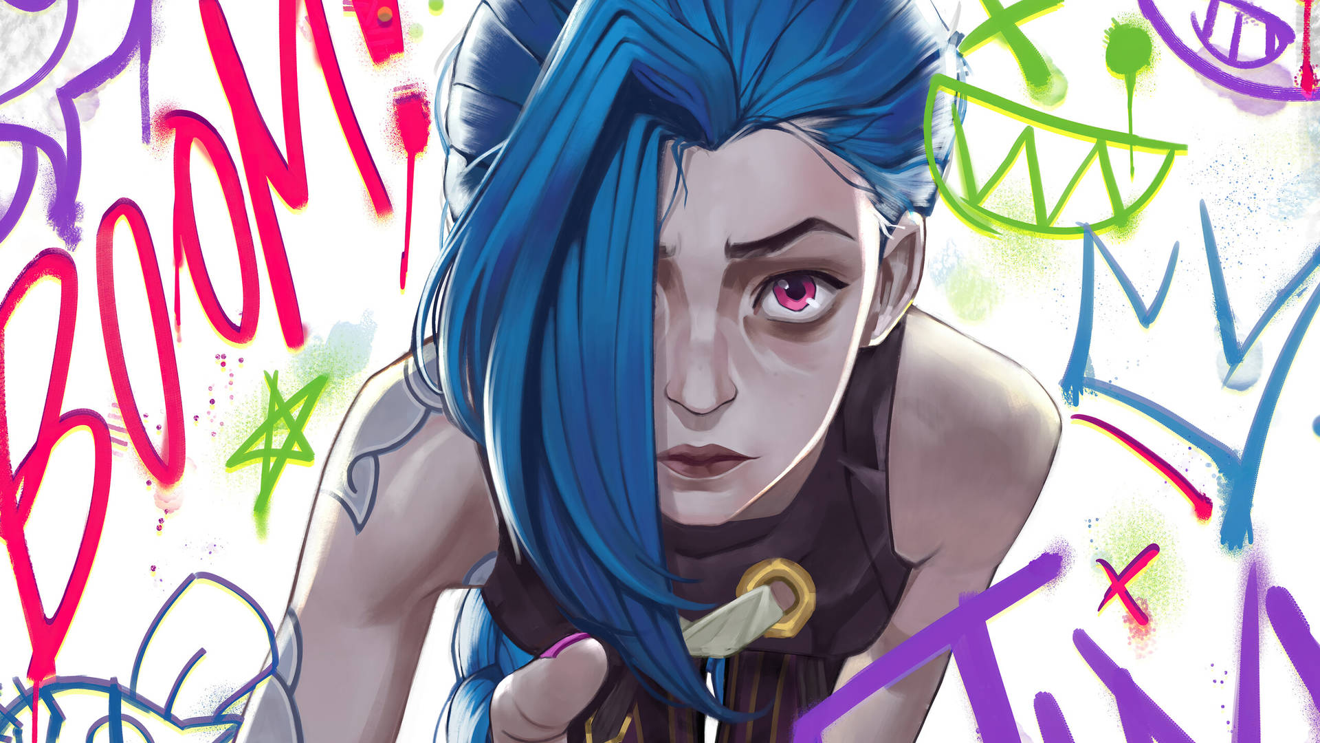 Jinx Arcane Wallpaper