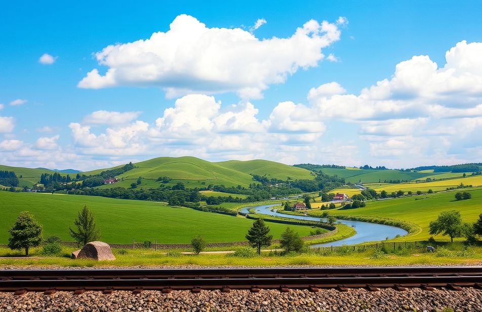 Model Railroad Backdrops Wallpaper