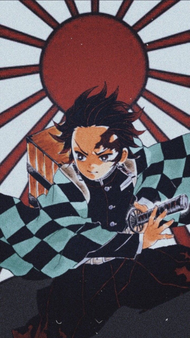 Tanjiro Kamado Wallpaper Sun