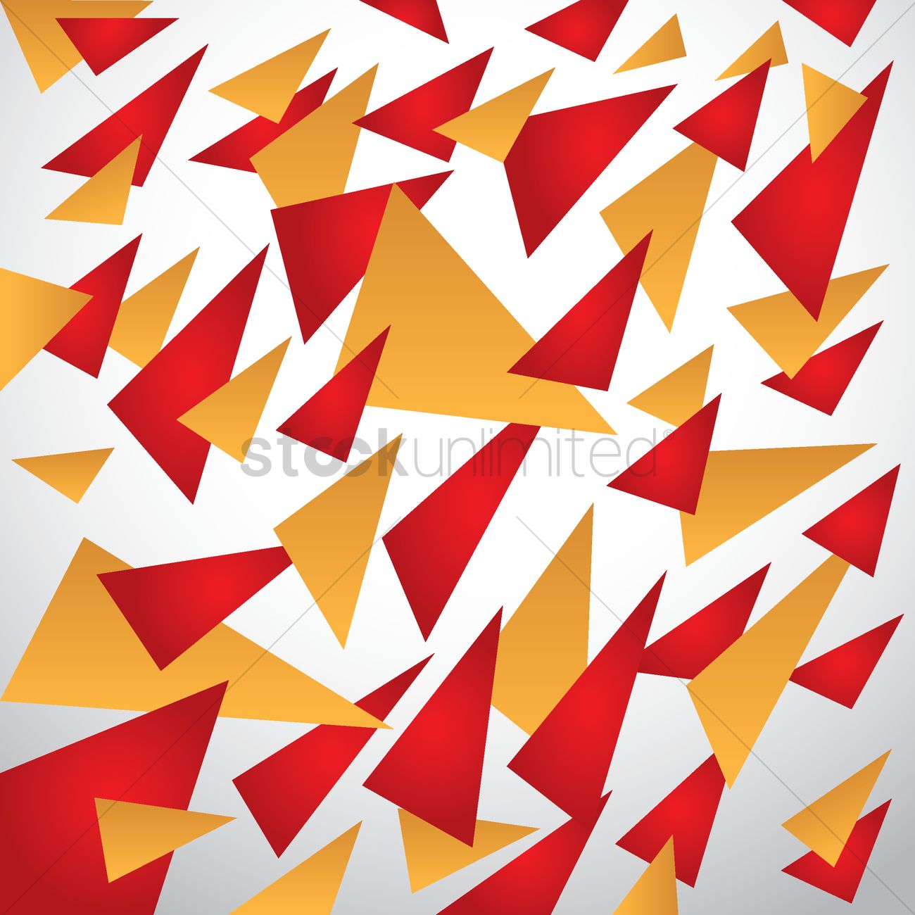 Scattered Triangle Background Vector Image Stockunlimited