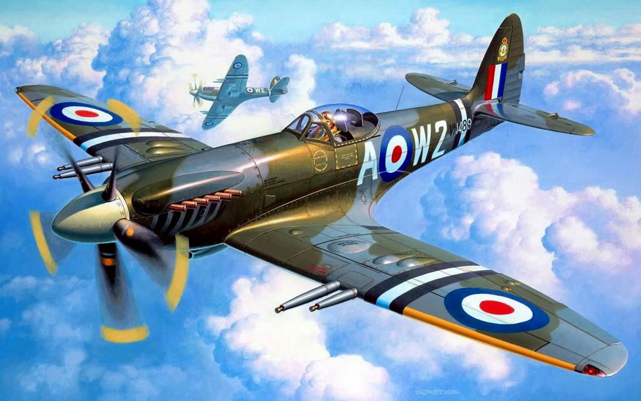Spitfire Skies Wallpaper HD