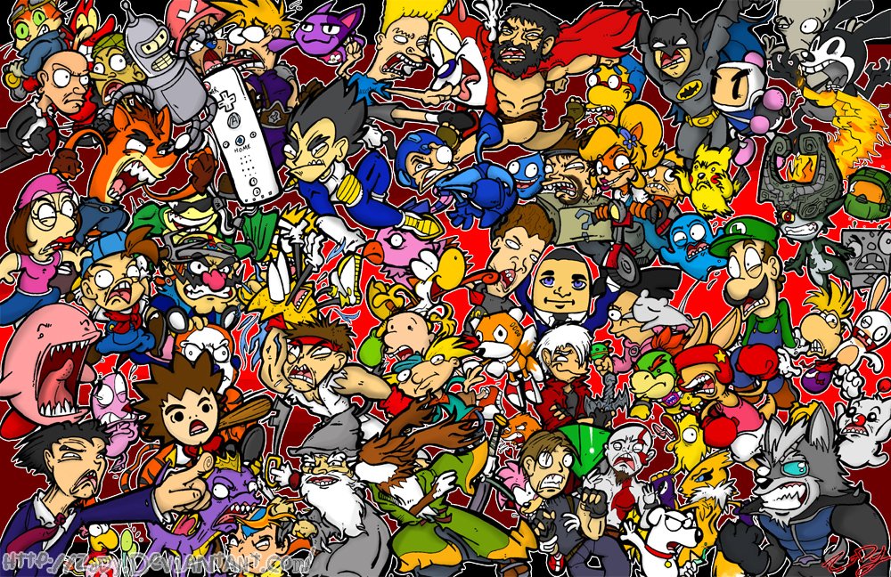 All Nintendo Characters Wallpaper
