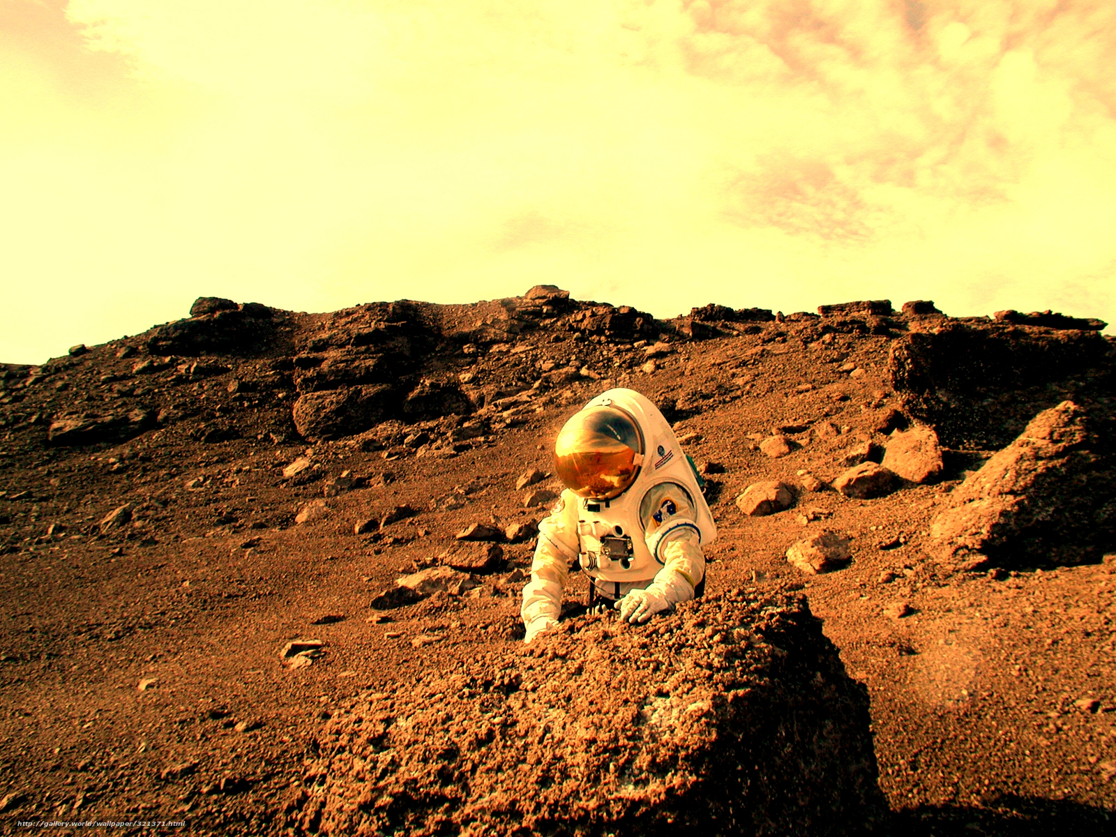 Wallpaper Mars Astronaut Pascal Is Nasa Desktop