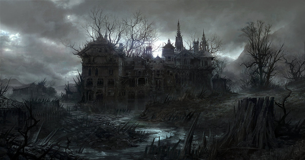 Spooky Haunted House Artworks Stockvaultnet Blog