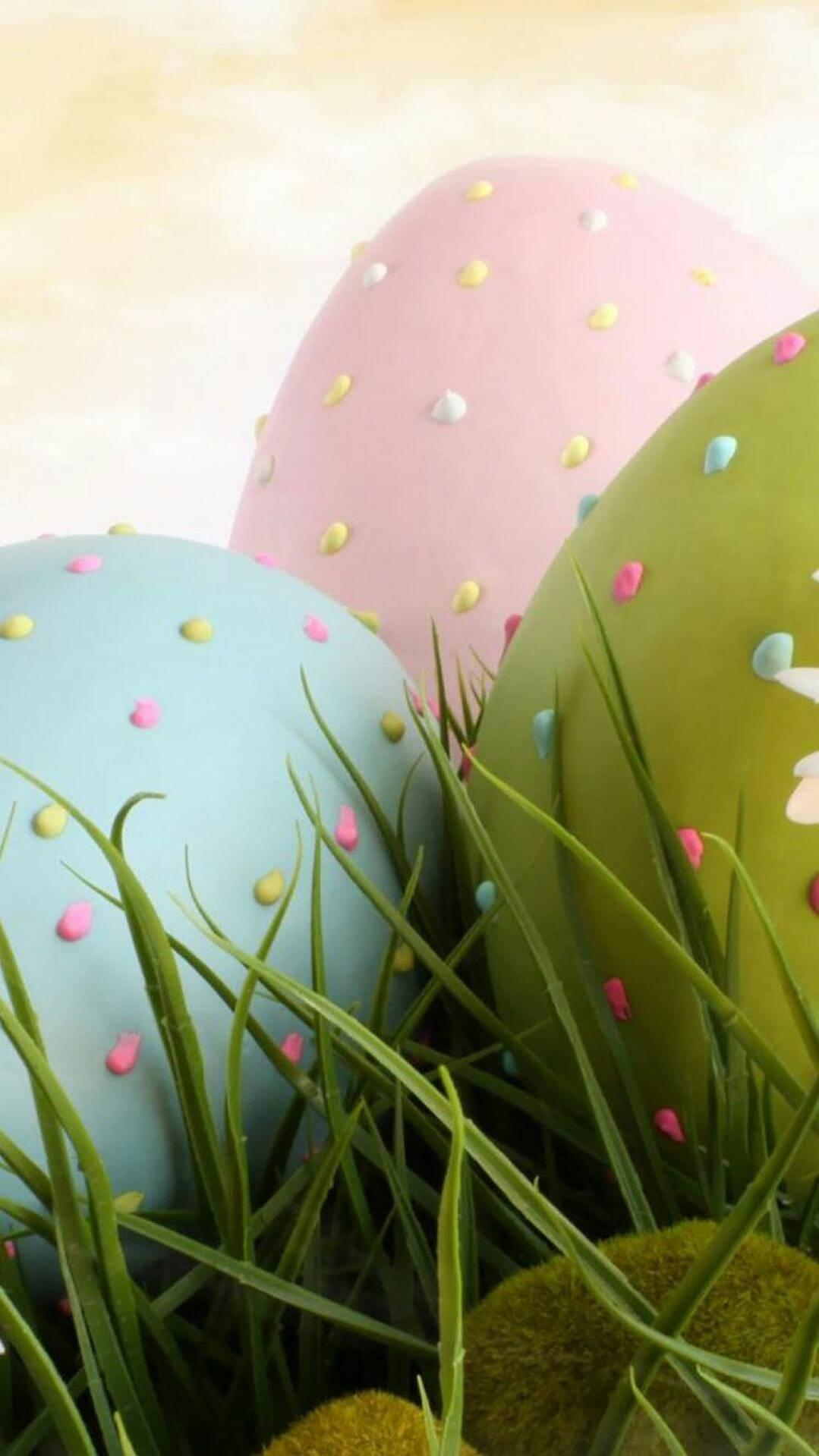 Download Pastel Easter Eggs Iphone Wallpaper Wallpaper