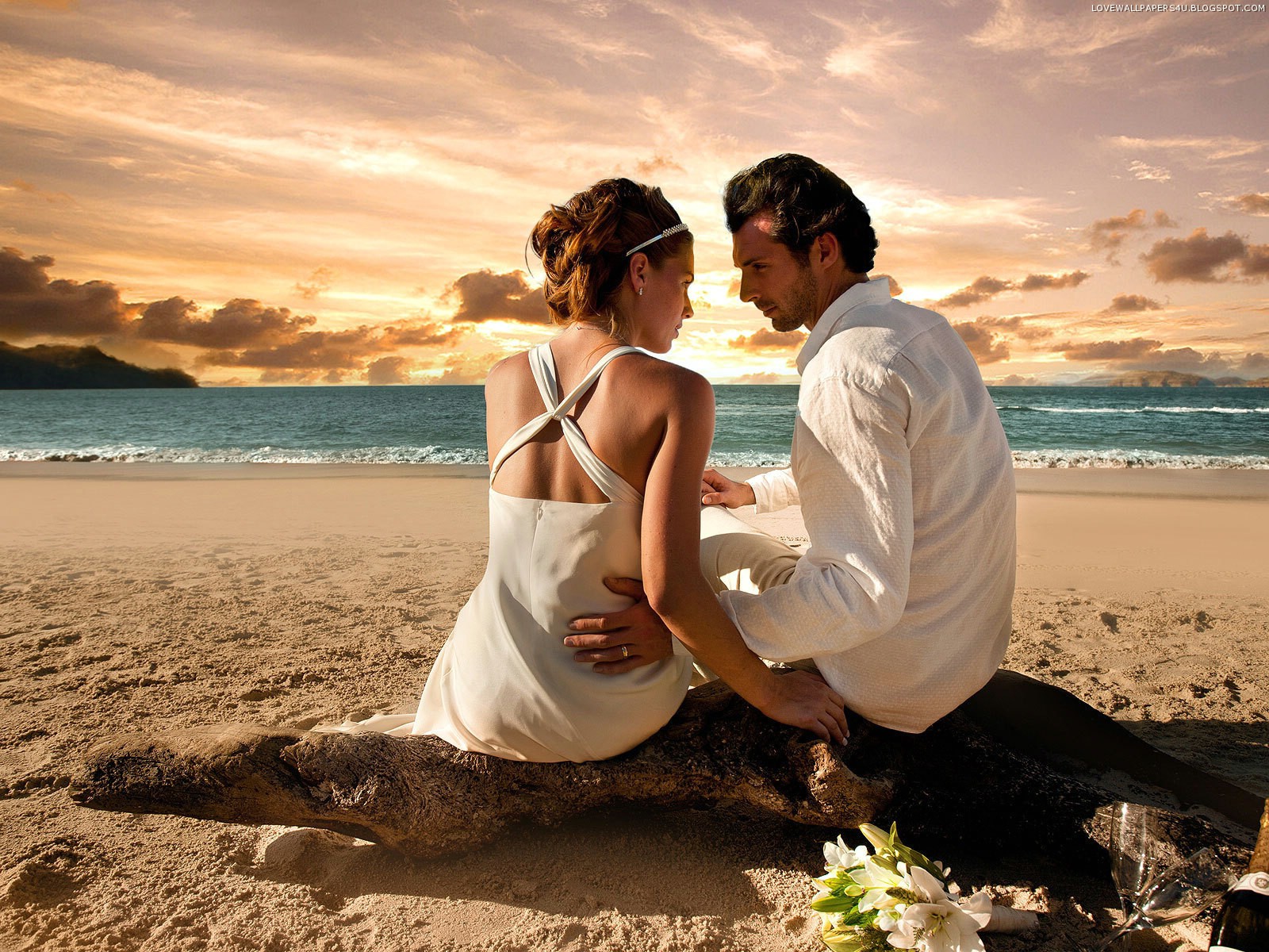 Couple In Love Picture Wallpaper Romantic Stock