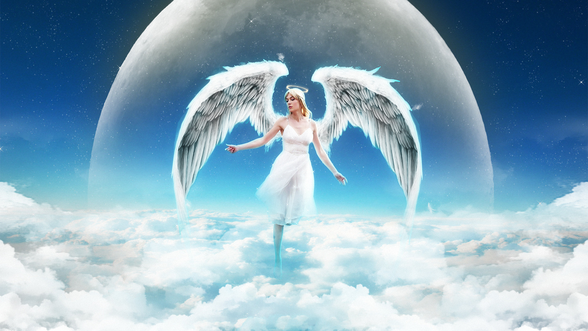 Heavenly Angels Desktop Wallpaper