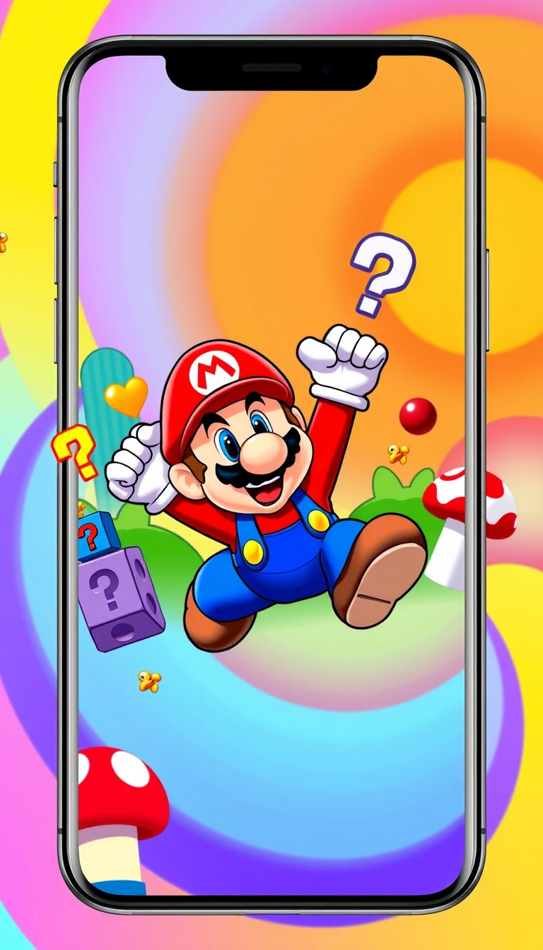 🔥 Download Mario Phone Wallpaper by @tshaw89 | Mario Phone Wallpapers ...