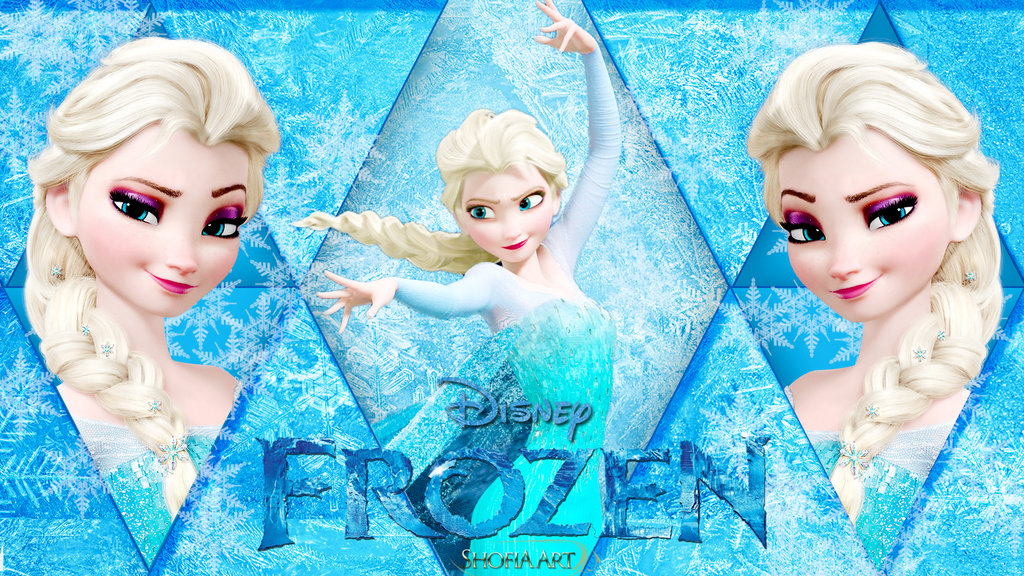 Elsa frozen wallpaper 2 by Shofia kim13 on